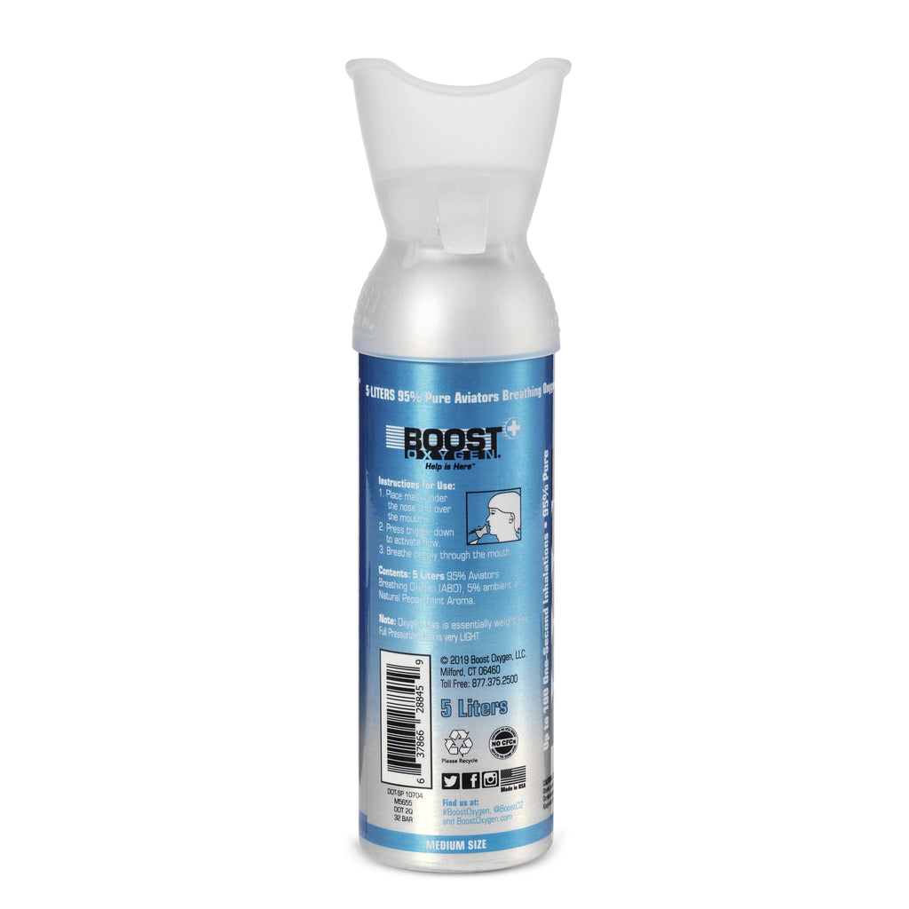 Peppermint 5L Pure Canned Oxygen Canister (4 Pack) H333