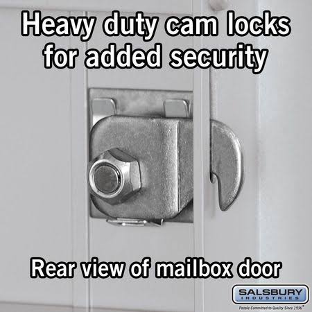 4C Horizontal Mailbox, Aluminum W92548