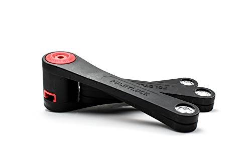 Heavy Duty Bicycle Lock with Carrying Case, 35 inch Red S6155