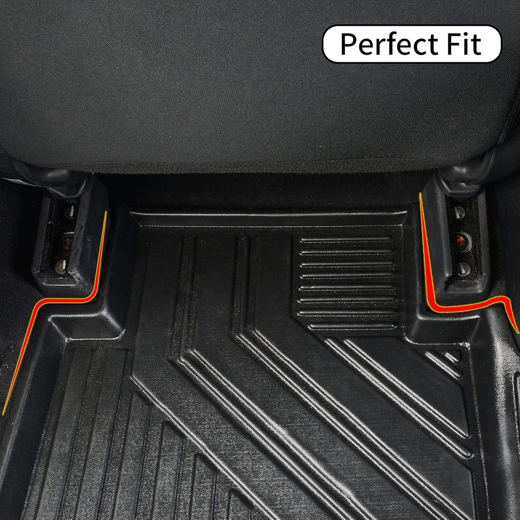 3 Row Full Set All-Weather Rubber Floor Mats and Cargo Liner R51774