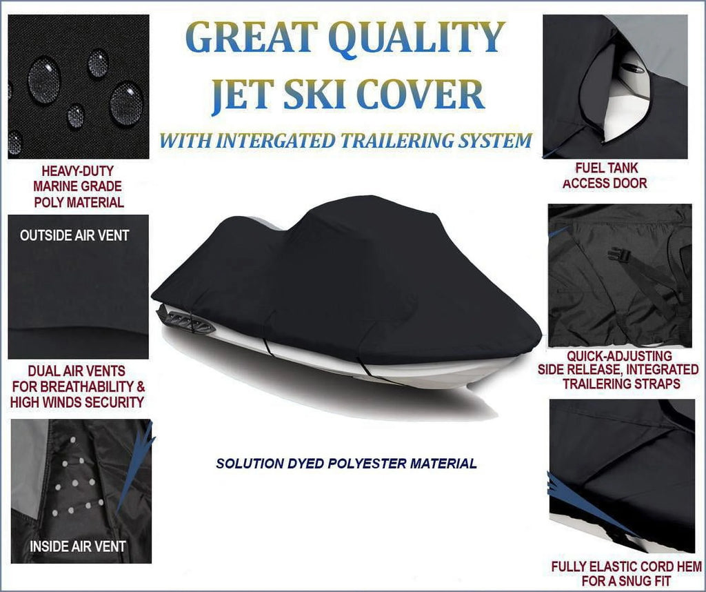 Black 600D Jet Ski Cover R896657
