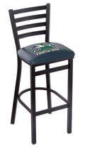 Black Wrinkle Stationary Bar Stool U425002
