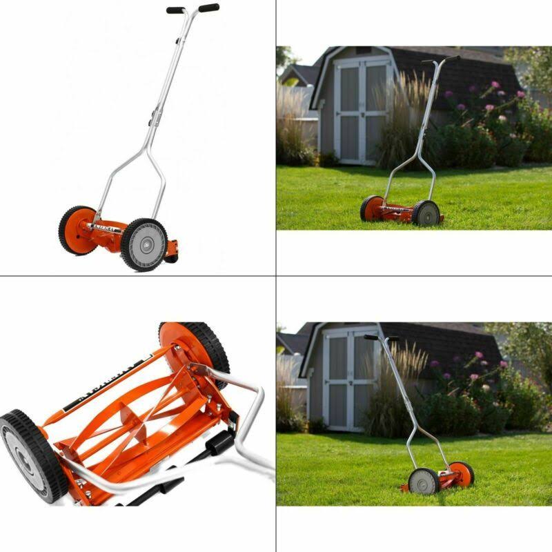 14 in. Manual Push Reel Lawn Mower L202