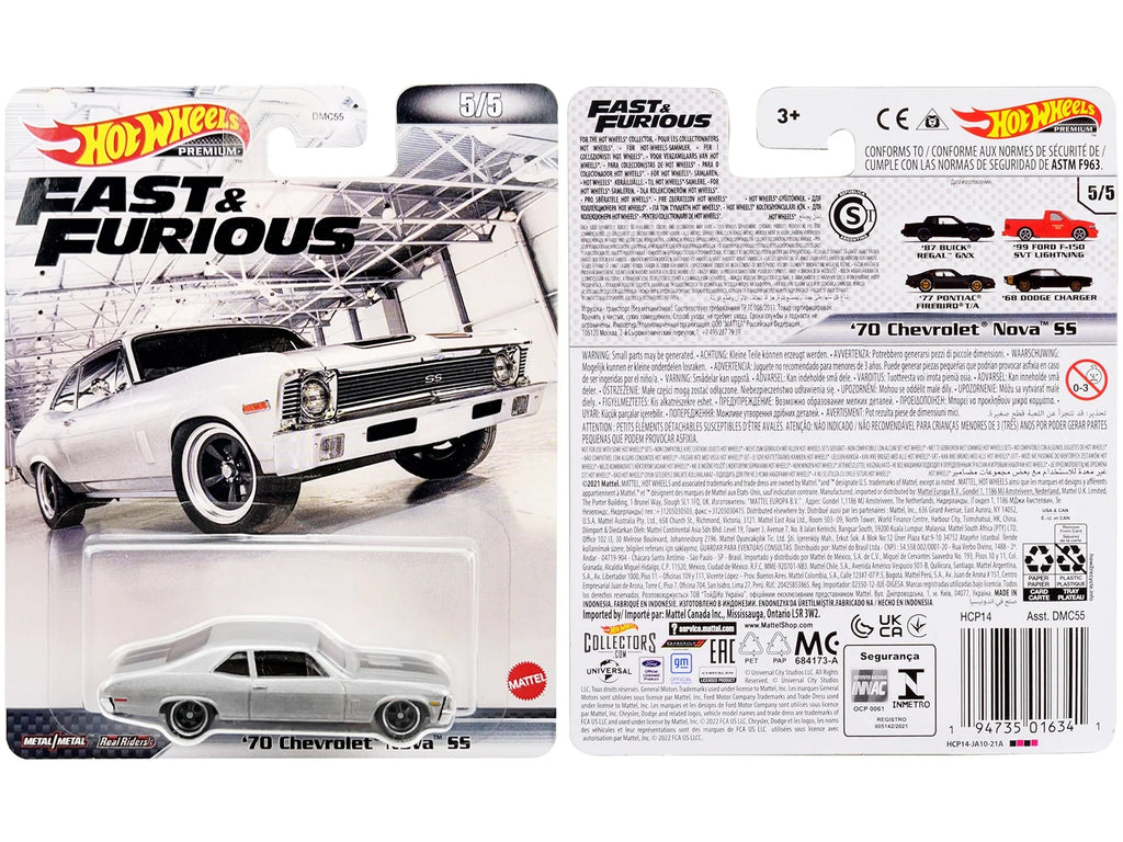 Silver Metallic Diecast Model Car S3758