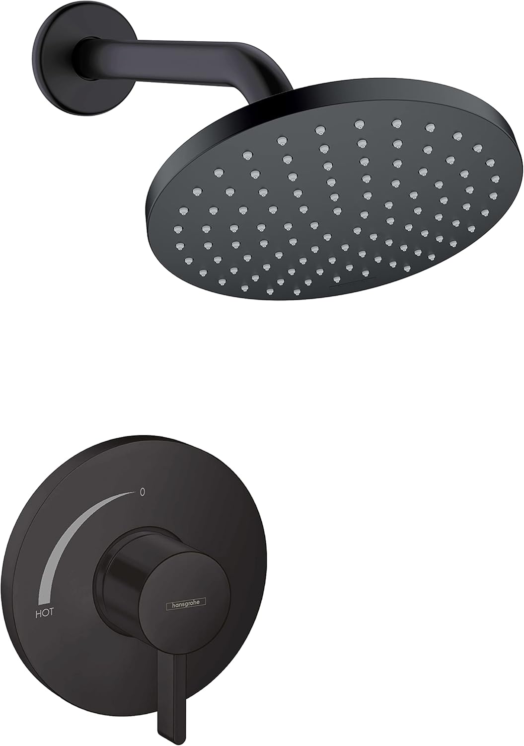 Chrome Round Shower Set O713