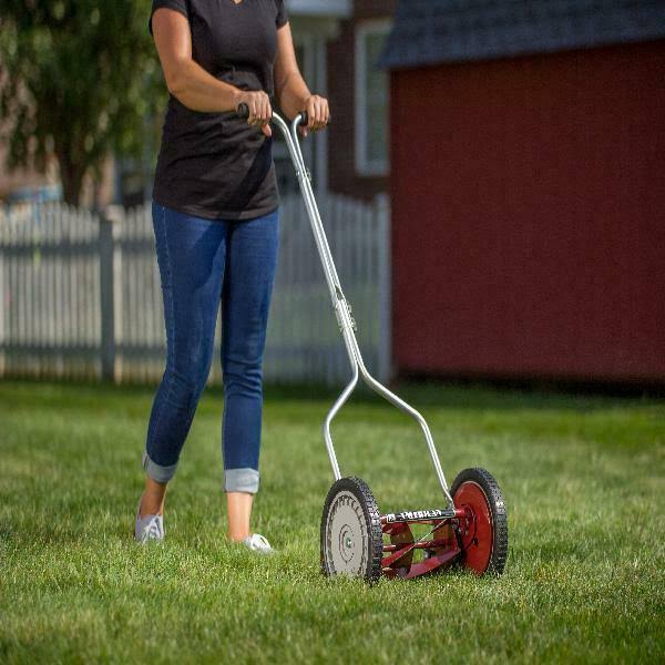 14 in. Manual Push Reel Lawn Mower L202
