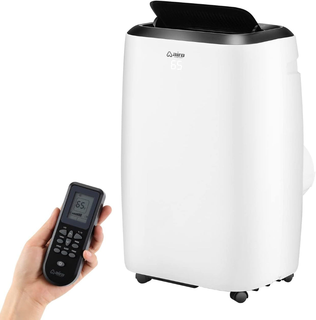 Portable Air Conditioner 14,000 BTU with Remote Control, White N822504