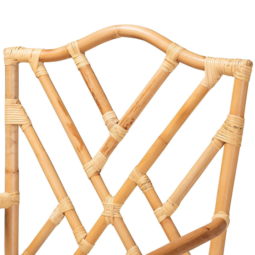 Finished Rattan Armchair T86402