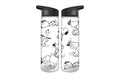 Snoopy 24 Oz. Plastic Single Wall Water Bottle T269