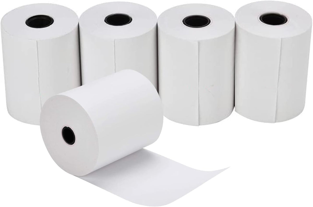 3 1/8 x230 Thermal Paper Rolls Pack of 5 Q367790