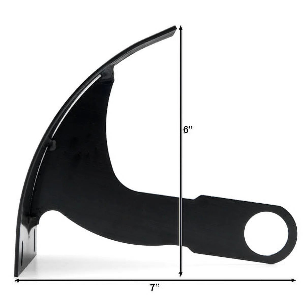 Motorcycle Side Mount License Plate Axle X201514