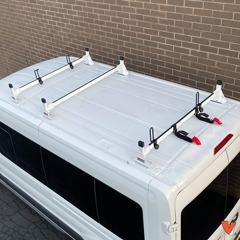 54" Steel Black Low Profile Roof Rack Bars J4997