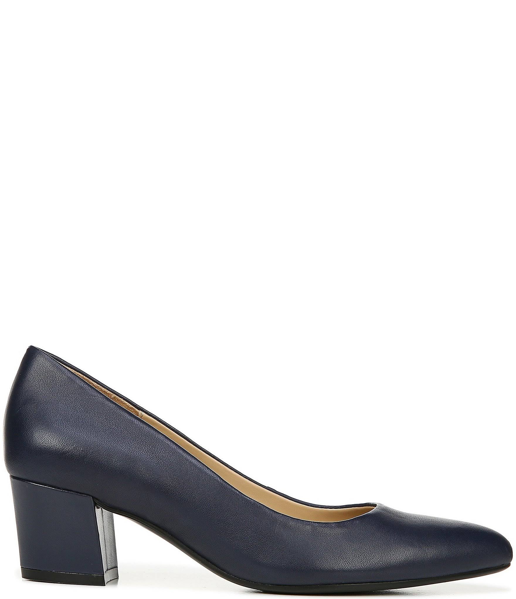 Nude Leather Pumps V938182