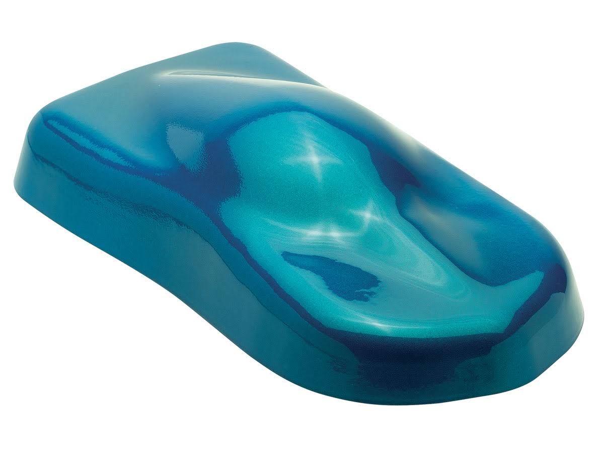 Caribbean Bay Blue Pearl Single Stage Paint P9760