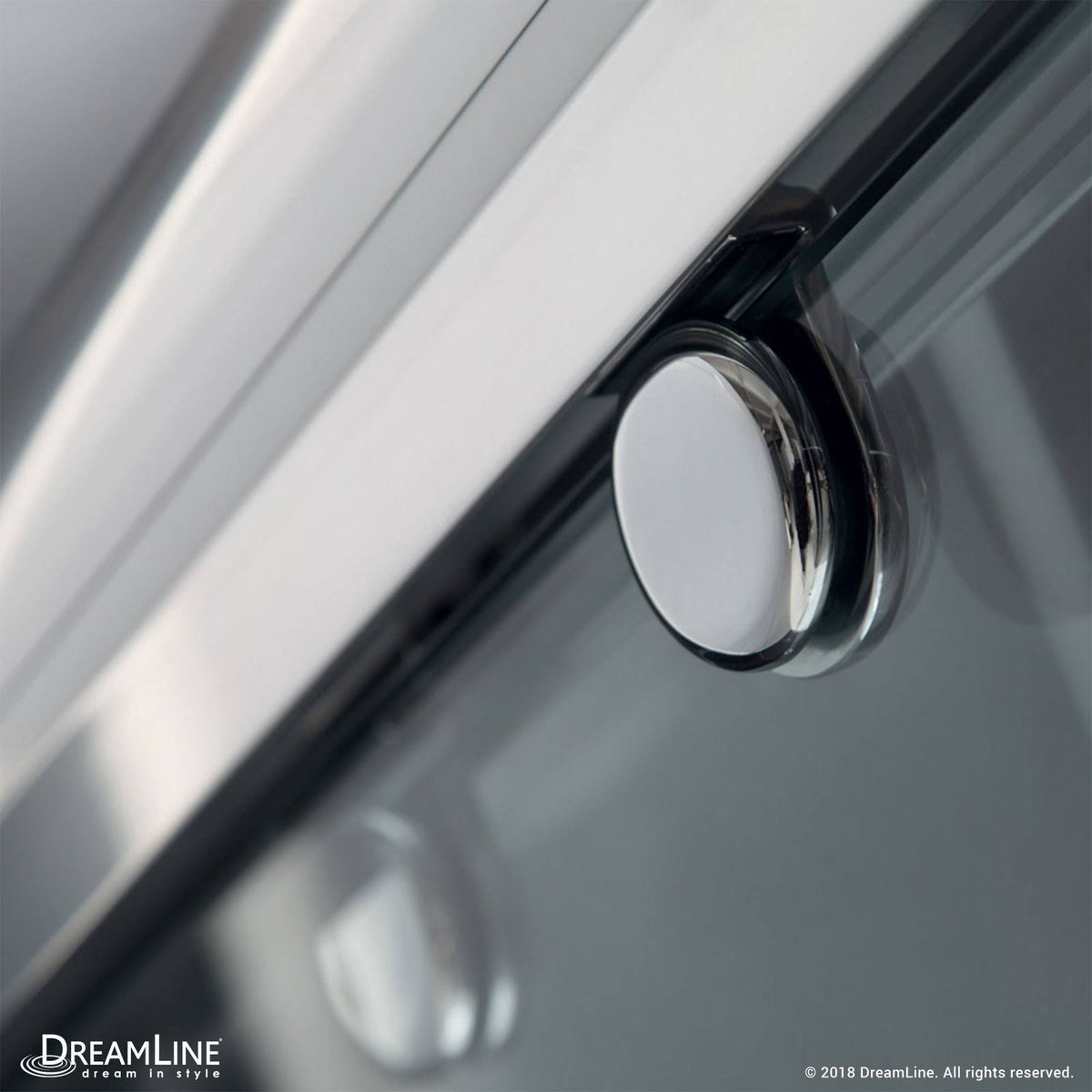 Frameless Bypass Sliding Shower Door Brushed Nickel X64298