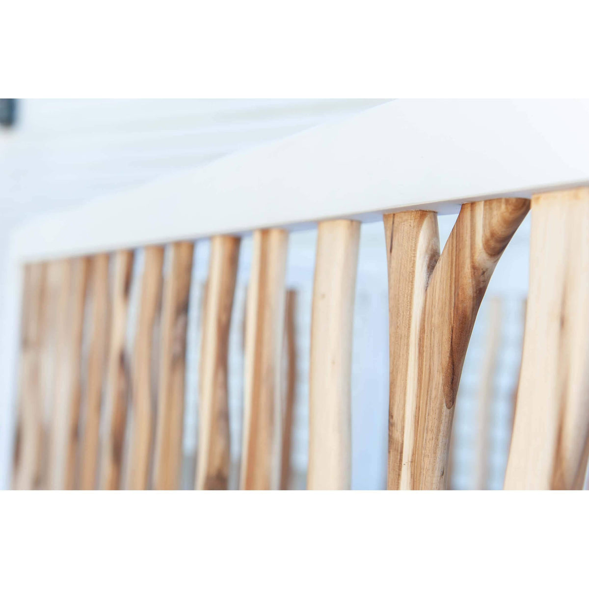 Convertible Crib (Acacia/Snow) Z243