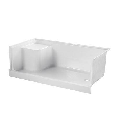 Single Threshold Shower Base J5964