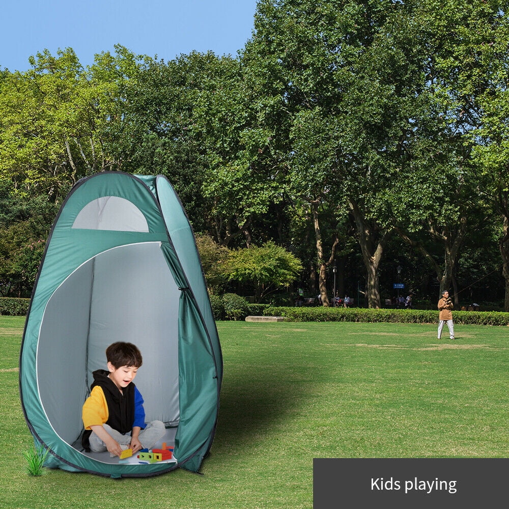 Army Green Pop-up Privacy Shelter Tent X479853