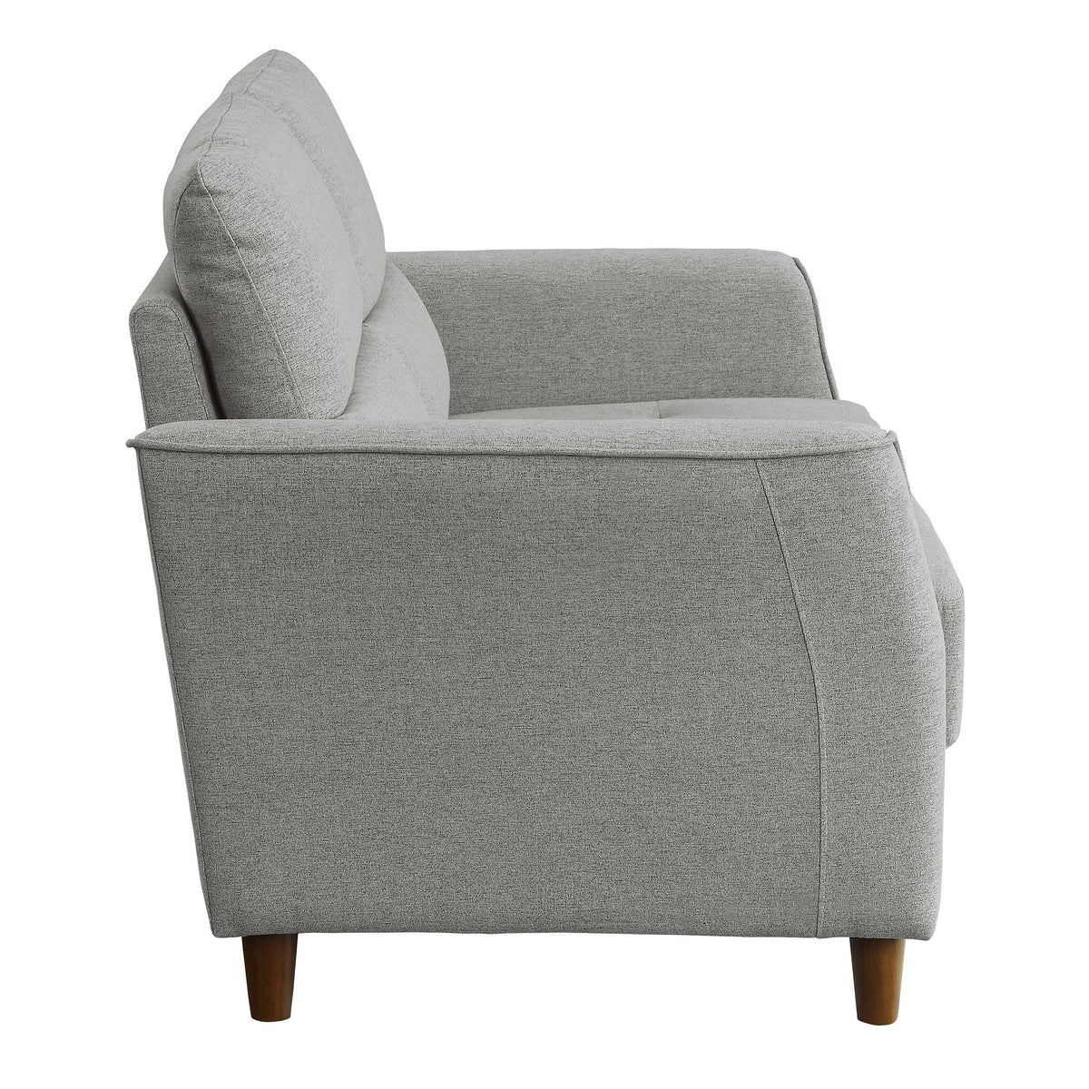 Gray Fabric Upholstered Sofa D7414