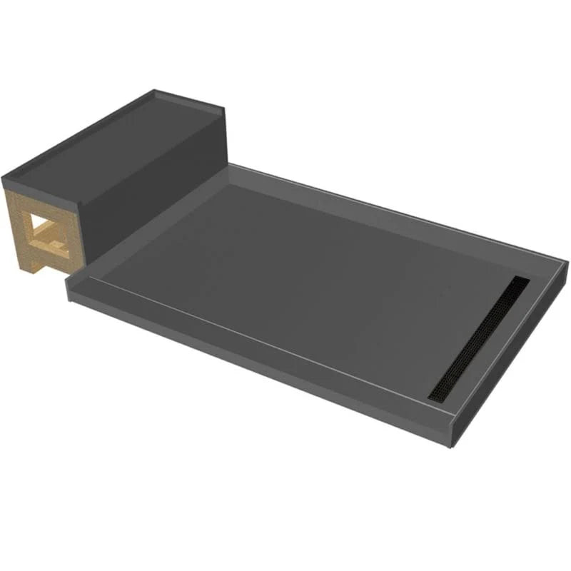 Rectangular Shower Base with Right Drain Q321162