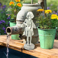 Rose Garden Fairy with Watering Can Statue B586