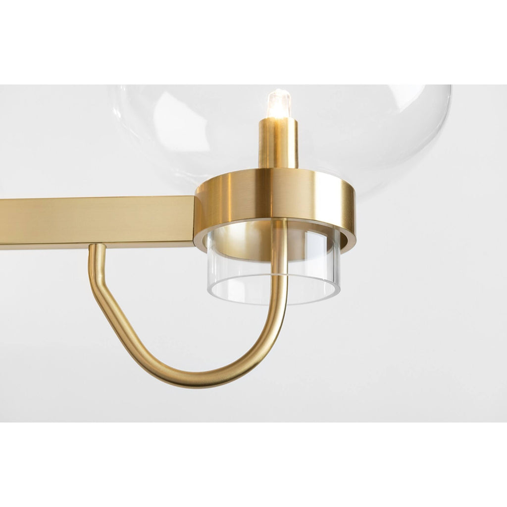 Old Bronze 3-Light Semi Flush I490154