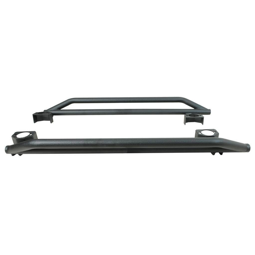 Textured Black Rock Guards for Jeep Wrangler JK 2 Door Z30098