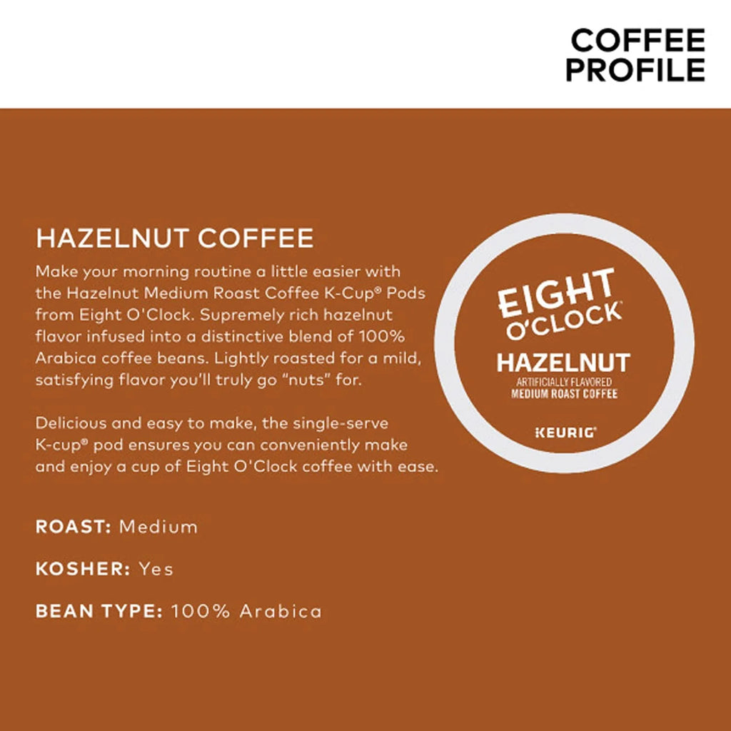 Hazelnut Medium Roast Coffee Pods, 96 Count Z271492