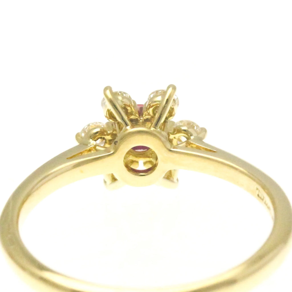 18K Yellow Gold Diamond Ring P4078
