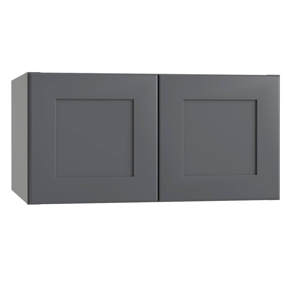 Gray Painted Shaker Plywood Wall Kitchen Cabinet Soft Close Doors B402