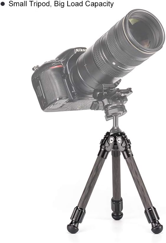 Mini Desktop Carbon Fiber Tripod T2756