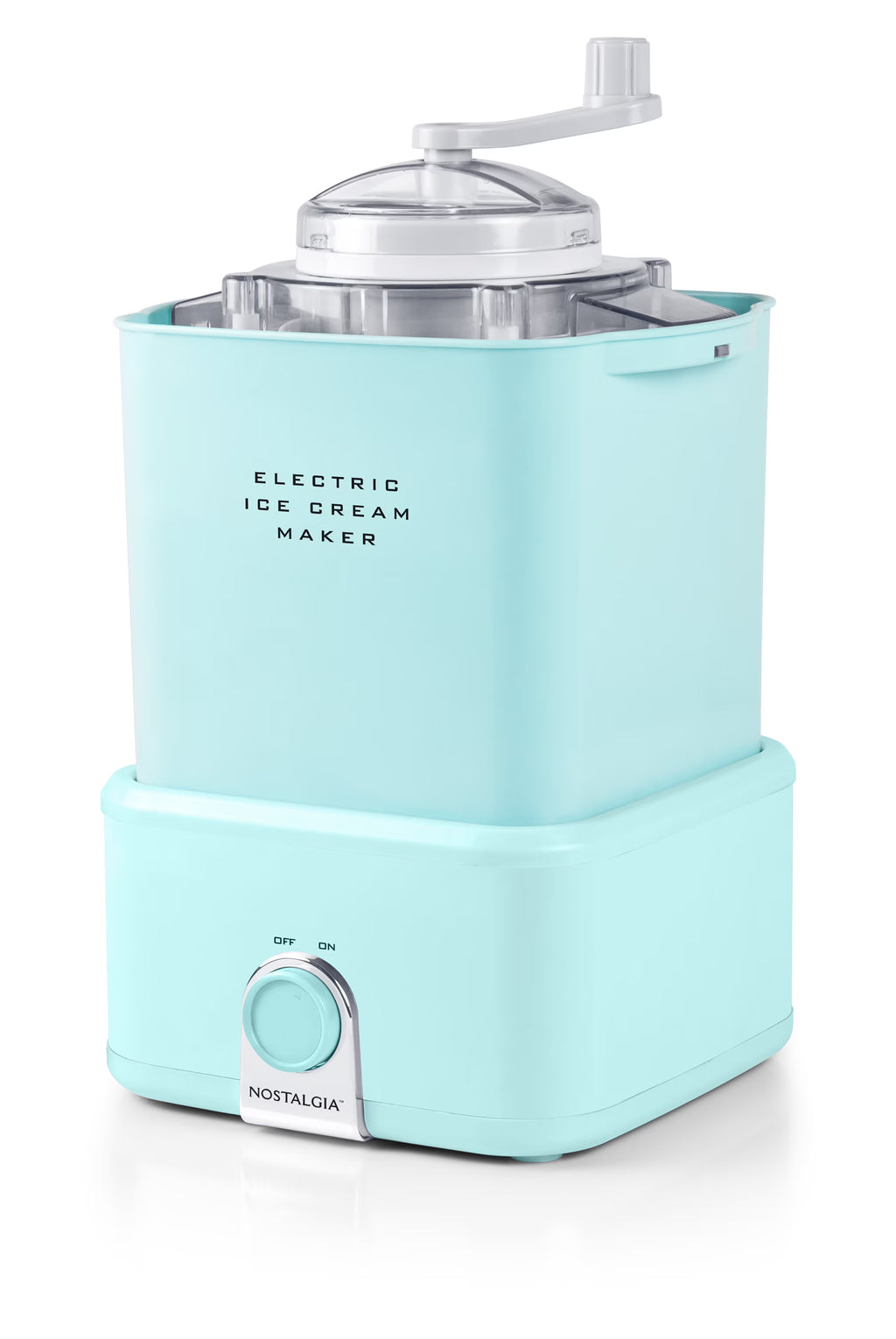 Electric Ice Cream Maker with Candy Crusher V15863