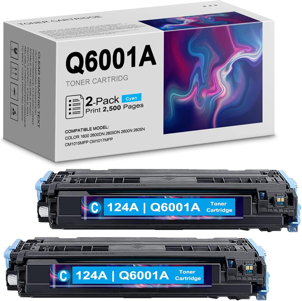 2-Pack Cyan Toner Cartridge N475