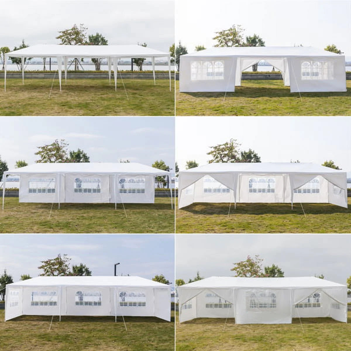 10'x30' Outdoor Canopy Party Wedding Tent with 8 Removable Sidewalls A507