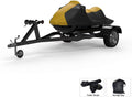 Yellow/Black Trailerable Jet Ski Cover with Trailer Straps and Storage Bag J8074