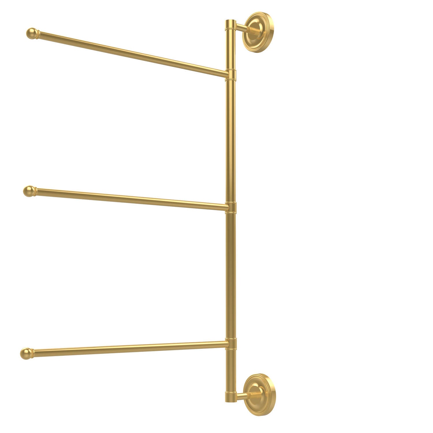 Polished Brass 28-in Towel Bar Z36241