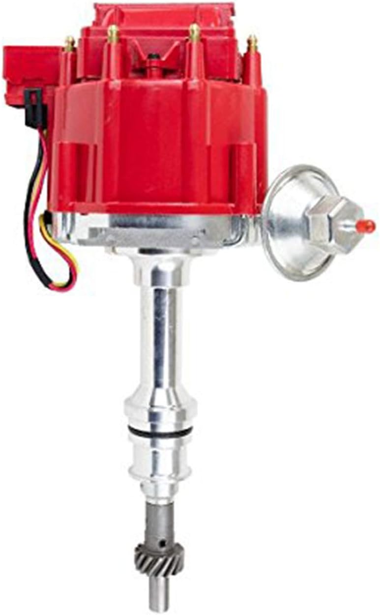 Blue Cap HEI Distributor Kit with Spark Plug Wires and Pigtail Harness U6298