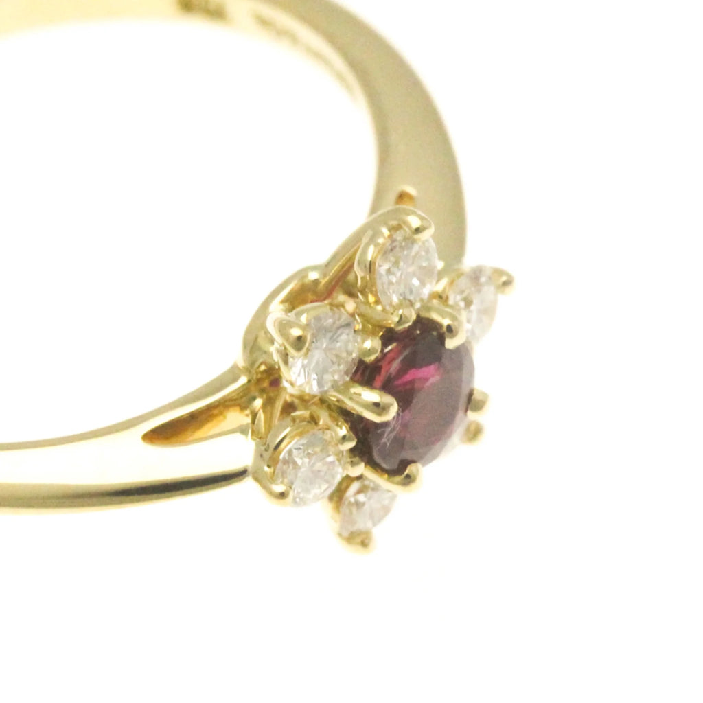18K Yellow Gold Diamond Ring P4078