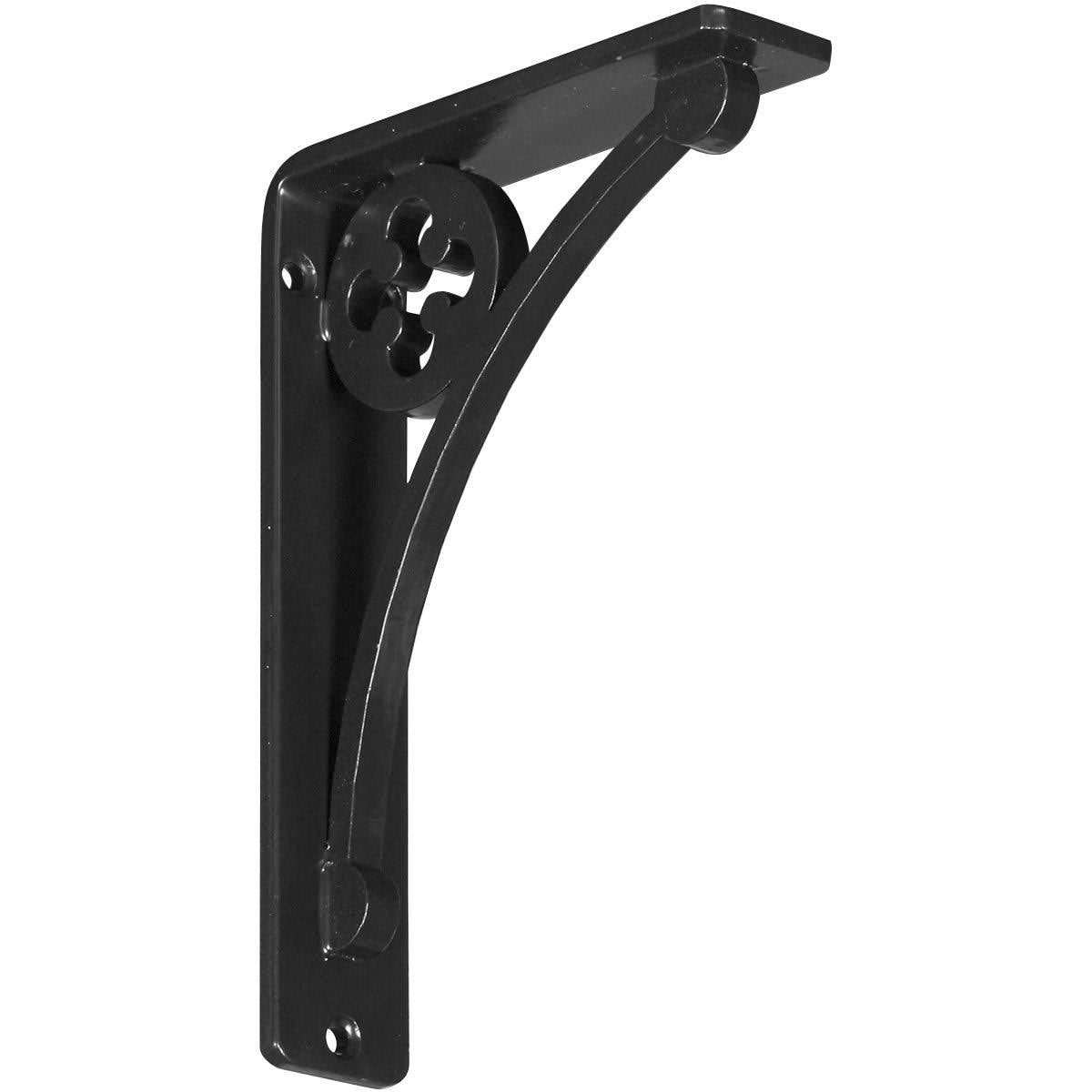 Wrought Iron Bracket Antiqued Silver C1607
