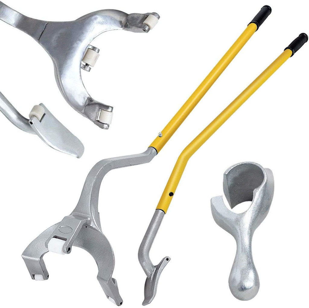 17.5" to 24" Steel Manual Tire Changer Tool Kit Q86455