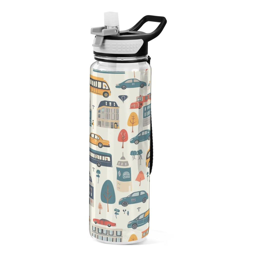 32oz Leakproof Tritan Water Bottle with Straw F18057