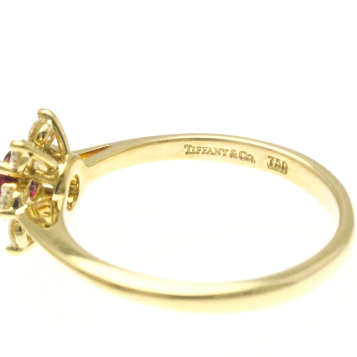 18K Yellow Gold Diamond Ring P4078