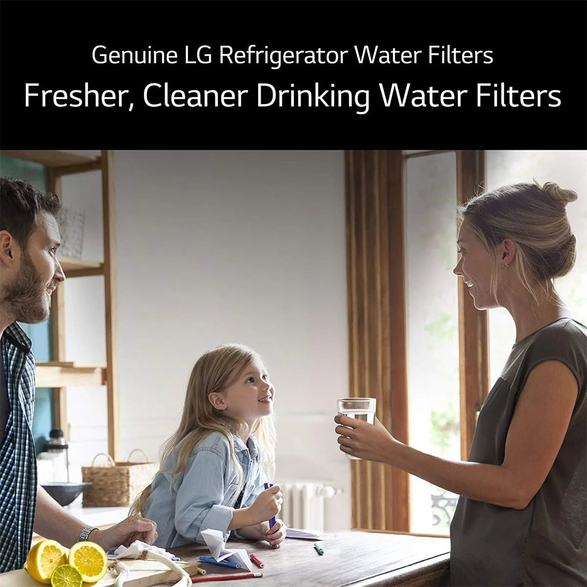 3 Pack Refrigerator Water Filter Replacement M657335