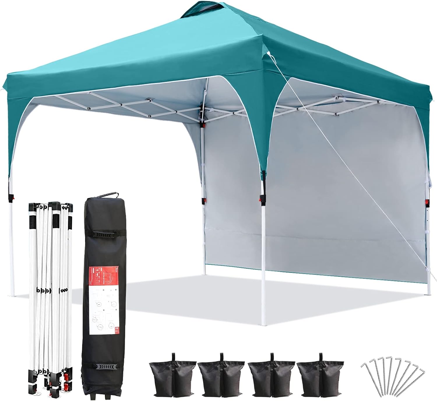 10'x10' Anti-UV Instant Shelter Canopy Tent with Carrying Bag W31211