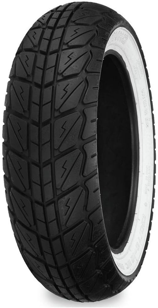 White Wall Front Tire 120/70-12 Pack of 2 S64502