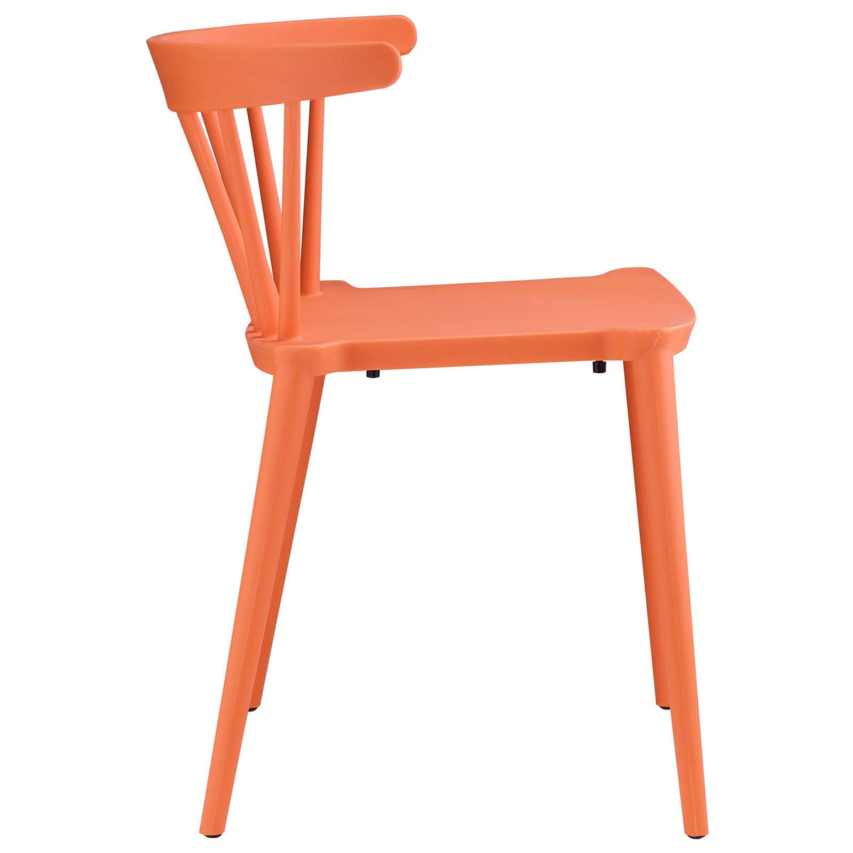 White Spindle Dining Side Chair K601243