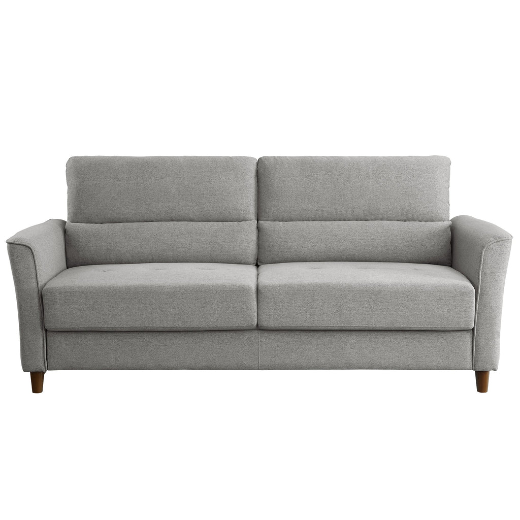 Gray Fabric Upholstered Sofa D7414