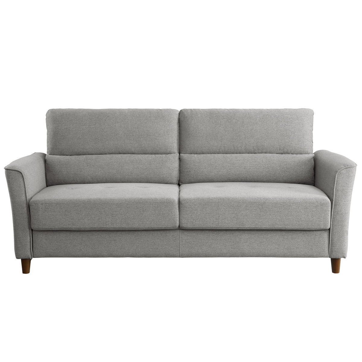 Gray Fabric Upholstered Sofa D7414