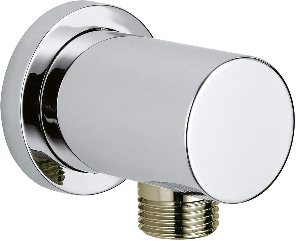 Brushed Nickel Shower Wall Union D271