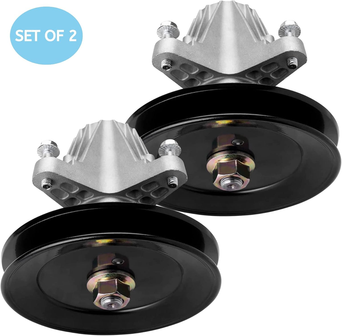 Spindle Assembly for 42" Mower Deck Riding Mower, 2 Pack O680
